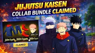 FINALLY! Jujutsu Kaisen Bundle Received 😍 First Claim Made! FF x JJK New Event