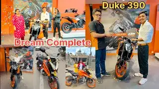 Finally My Dream Complete ❤️ Duke 390 Gen3 Delivery 🎉🎉🎉