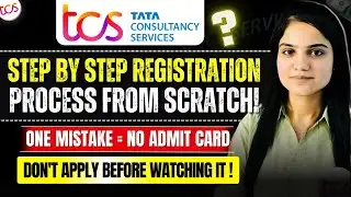 Finally TCS Hiring Started 2025 & 2026! Step-by-Step Registration | One Mistake = No Admit Card