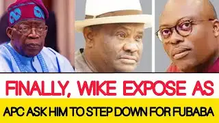 FINALLY, TINUBU ORDERS WIKE TO STEP DOWN FOR FUBABA