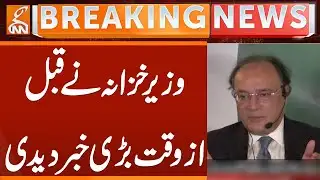 Finance Minister Muhammad Aurangzeb Important Statement | Breaking News | GNN