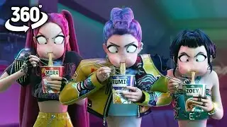 Find Hidden KPOP DEMON HUNTERS | 360° VR Animation