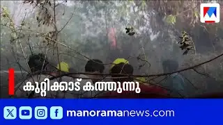 കഴക്കൂട്ടം മേനങ്കുളത്ത് വൻ തീപിടുത്തം: ബിപിസിഎൽ പ്ലാന്റിന് സമീപം കുറ്റിക്കാട് കത്തുന്നു | fire