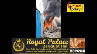 Fire Accident Scrap Godown, Karwan