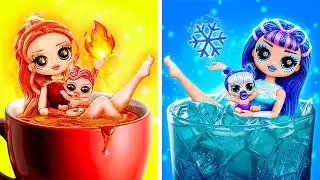 Fire and Ice Doll DIYs and Crafts