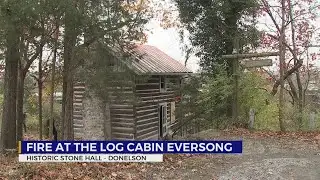 Fire at the Log Cabin Eversong
