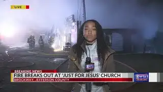 Fire breaks out at Jefferson County church
