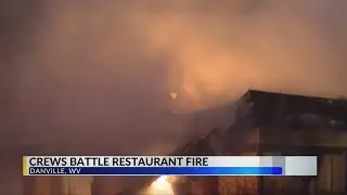 Fire crews battle Boone County blaze