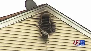 Fire crews battle flames, smoke and high temperatures