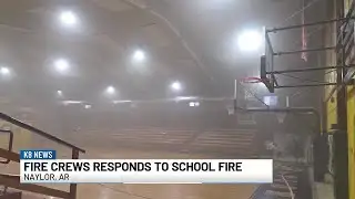 Fire crews extinguish fire at school