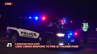 Fire crews knock down structure fire near Palmer Park, say it started as an explosion