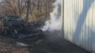 Fire crews respond to two fires