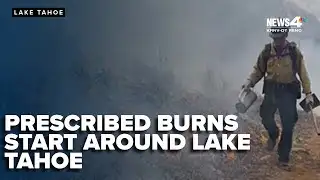 Fire crews start prescribed burns around Lake Tahoe Basin
