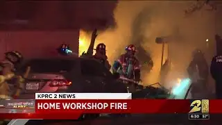 Fire Damages Home and Workshop