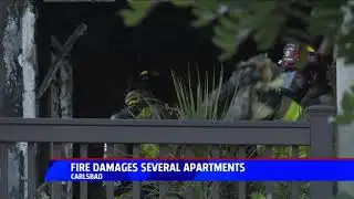 Fire Damages Several Apartments