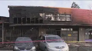 Fire damages several businesses near Spring Valley