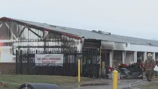 Fire damages several storage units on Cullen Avenue