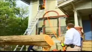 Fire department practices safety skills during Fire Prevention Week