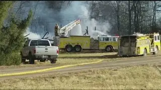 Fire destroys barn in Hadley