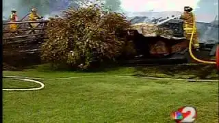 Fire destroys barn on family farm