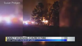 Fire destroys church building in Washington County