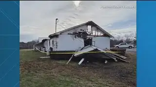 Fire destroys church in Forsyth County