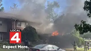 Fire destroys couple