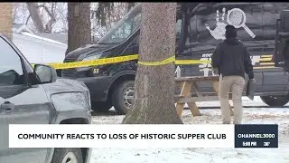 Fire destroys historic supper club in Edgerton