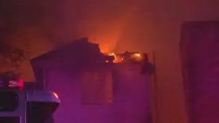 Fire destroys home on north side; residents escape safely