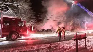 Fire destroys vacant home in Wyoming County