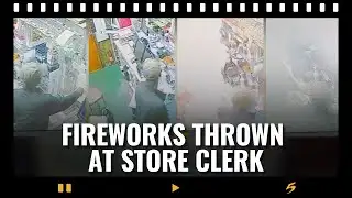 Fire erupts inside Memphis store after vandals throw fireworks behind checkout counter