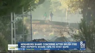 Fire experts warn, prepare for the danger of summer brush fires