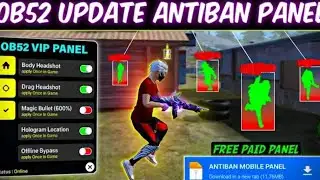 Fire fire headshot hack 2026 ।OB52  safe panel main id #freefire #firefireindia #bangladesh 