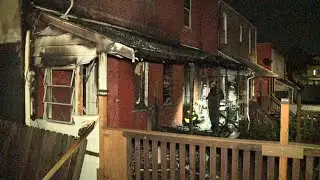 Fire forces 10 people from home in Lackawanna County