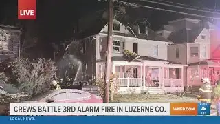 Fire in Nescopeck forces 5 from homes