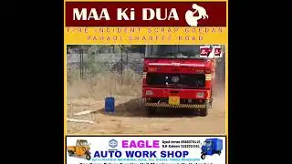 #Fire incident scrap Gowdan at #pahadi shareef road..