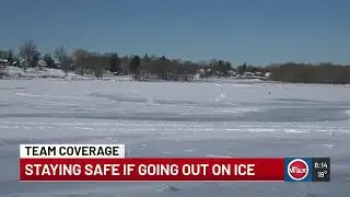 Fire officials warn of ice safety dangers as temperatures drop