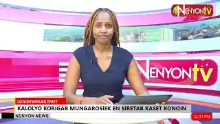 FIRE RAZES BUSINESS STALLS IN KAPSET, KONOIN