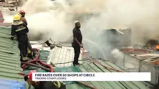 FIRE RAZES OVER 50 SHOPS AT CIRCLE – TRADERS COUNT LOSSES