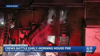 Fire spreads to 3 rowhomes on Woodbine Street