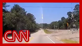 Fireball flies across the sky and causes sonic boom