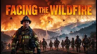 Firefighters Battle Wildfire in a Heroic Shift in Los Angeles