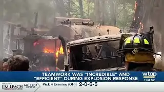 Firefighters, EMS say teamwork was "efficient" and "incredible" in explosion response