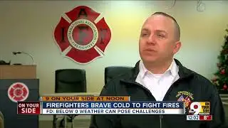 Firefighters face extra challenges in extreme cold