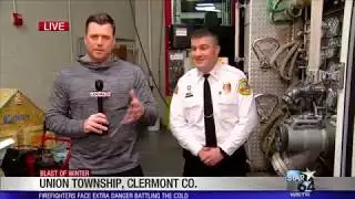 Firefighters face extra danger when battling extreme cold