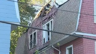 Firefighters hurt battling Hartford fire