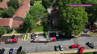Firefighters hurt in Potomac Oaks apartment fire