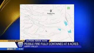 Firefighters quickly contain 8-acre fire in Happy Valley
