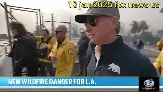 Firefighters race to contain L.A. wildfires before winds pick up again