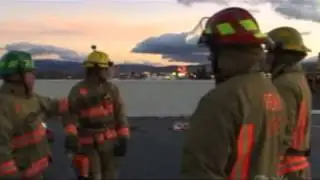 Firefighters relieved to have a job.